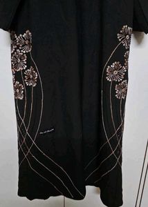 Dubai Embroidery + Embellished Bead Abaya.