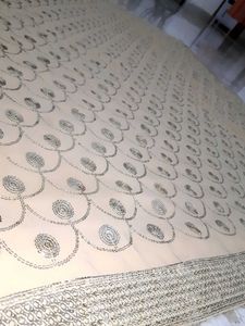 Georgette Beige Colour Saree