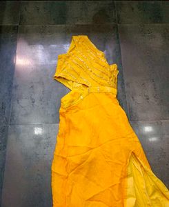 Cutout Haldi Dress