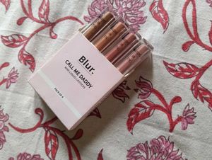 Blur. Call Me Daddy And Insight Lipsticks