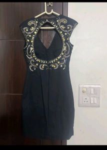 Stunning Black Bodycon Mini Dress