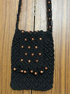 Macrame Shoulder Bag