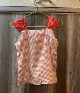 Polka Dot Sleeveless Pinterest Top