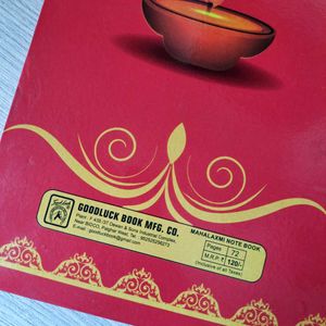 Brand New Mahalaxmi Notebook