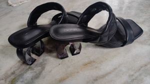 Black Heeled Sandals