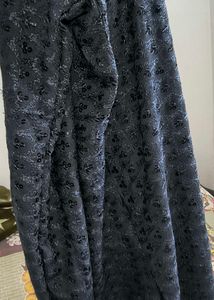 Navy Blue Embroidered Kurta