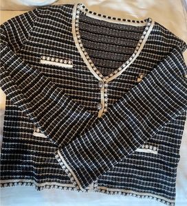 Black Korean Cardigan Size S/M