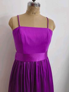 Elegant Purple Maxi Dress