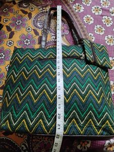 Tote Bag Multicolour With 3 pockets