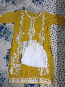 CHIKANKARI KURTA SET