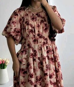 FLORAL PRINT DRESS
