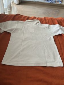 White colour T-shirt for boy  5-7