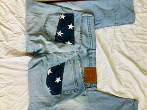 Levi Strauss Striped Jeans