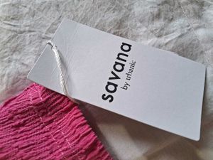 Hot Pink Off-the-Shoulder Top