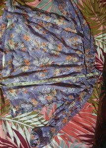 Purple Top With Beautiful Sleeves