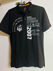 Party Wear Black T Shirt