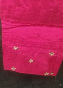 Red Zardosi Work Kurta Set