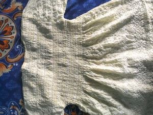 Light Cream Kurti Top