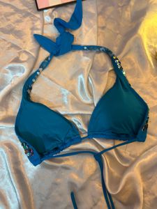 Sequin Bikini Bra