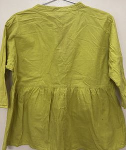 Embroidered Green Top
