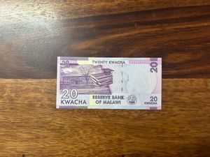 20, 50, 100, 200 MALAWIAN KWACHA BANKNOTES