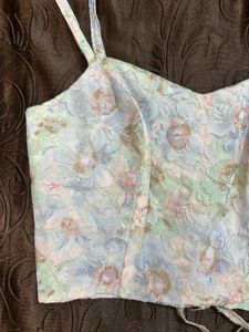 Wired Corset Top𐙚