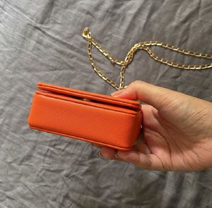 Chic Orange Mini Bag