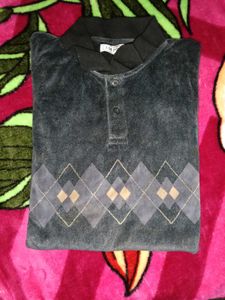 Vintage Argyle Polo Shirt