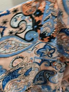 Paisley Print Dress