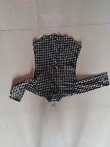 Black Checked Shirt
