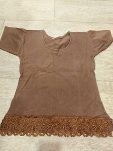 Coffee Brown Top