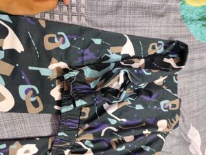 Abstract Print Lounge Pants