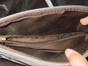 Light Grey Crossbody Bag