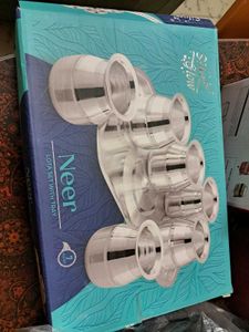 Silver Finish  Lota Set