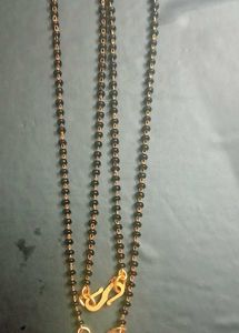 Pack Of 2 Mangalsutra With Beautiful Watch