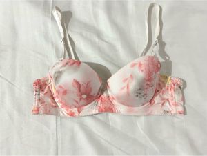 Floral Print Bra