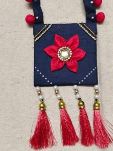 Handmade Fabric Jewellery Set