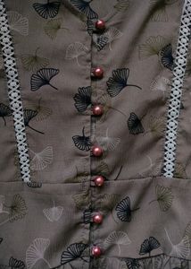 Brown Cottage core Blouse/Top