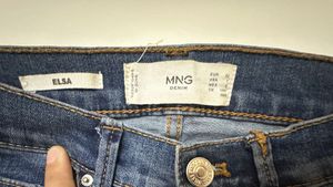 MANGO Classic Blue Skinny Jeans (ELSA)