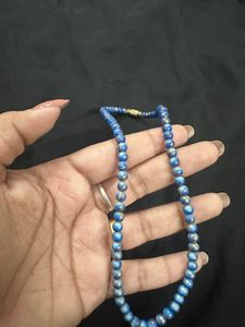 Blue Beaded Necklace