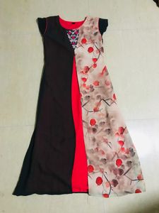 Elegant Floral Print Dress