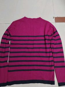 Striped Pullover Sweater