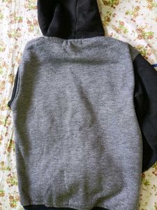 Stylish Grey &amp; Black Hoodie