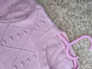 Pink Sweater With Pocket