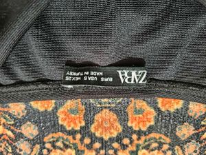 Original Zara Black Corset Style Top