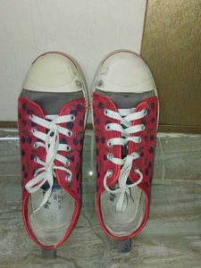 Cute Berry Print Sneakers