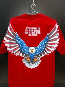 Red Eagle Graphic T-Shirt
