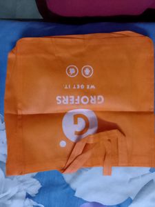 Orange Cloth Bags