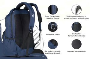 Greenlands Blue Backpack