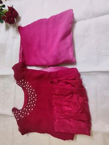 Beautiful dual-shade kurti